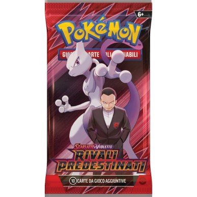 Pokemon Scarlatto & Violetto - Rivali Predestinati - Bustina da 10 Carte (ITA)