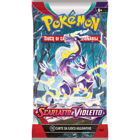 Pokemon Scarlatto & Violetto - Scarlatto & Violetto - Bustina da 10 Carte (ITA)