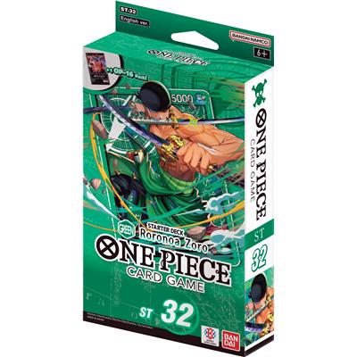 One Piece Card Game - GREEN Roronoa Zoro ST-32 - Starter Deck (ENG)