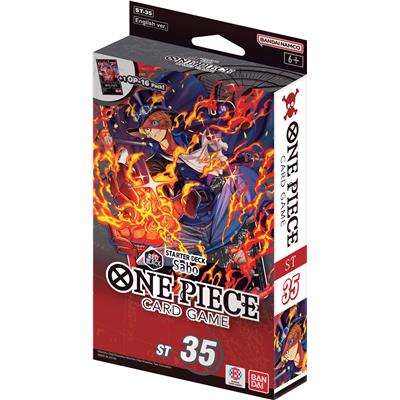 One Piece Card Game - BLACK/RED Sabo ST-35 - Starter Deck (ENG)
