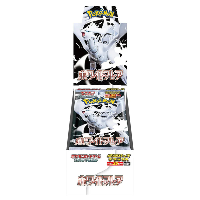 Pokemon - White Flare - Display Fat 4 Bustine (JAP)